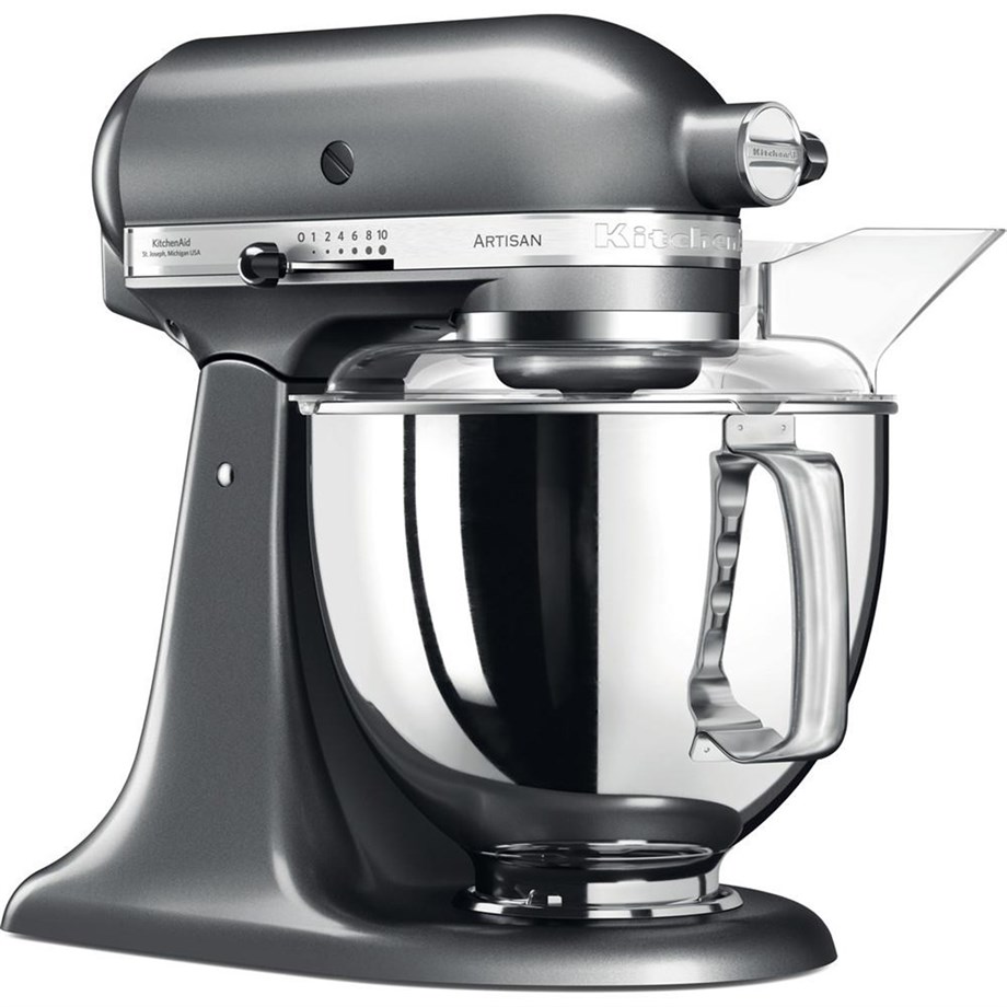 KitchenAid 5KSM175PSEMS Artisan 4.8 Litre Mutfak Şefi -  Medallion Silver
