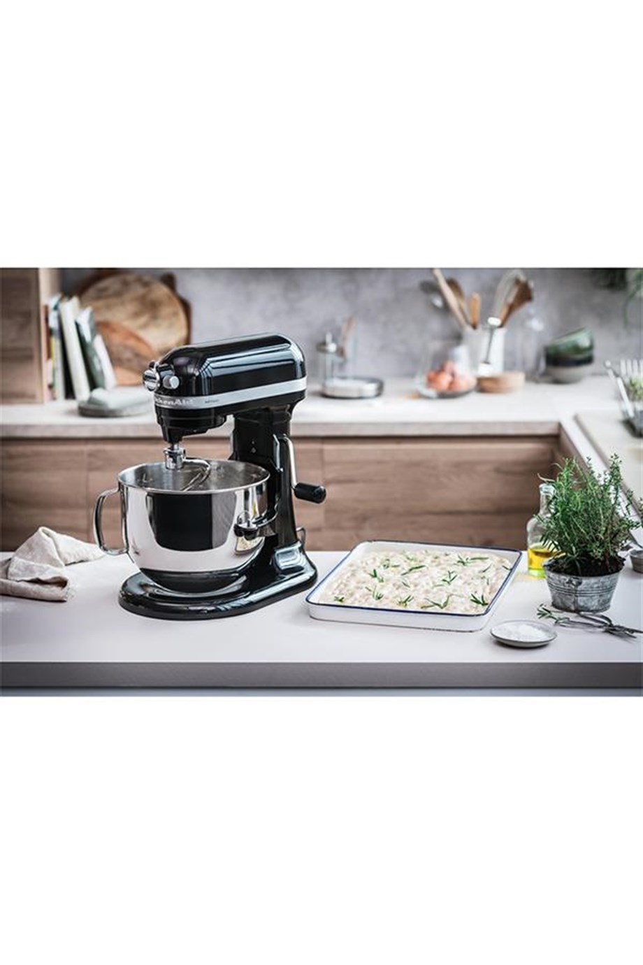 Kitchenaid 5Ksm7580Xebk Artisan 6.9 Lt Mutfak Şefi - Cast Iron Black