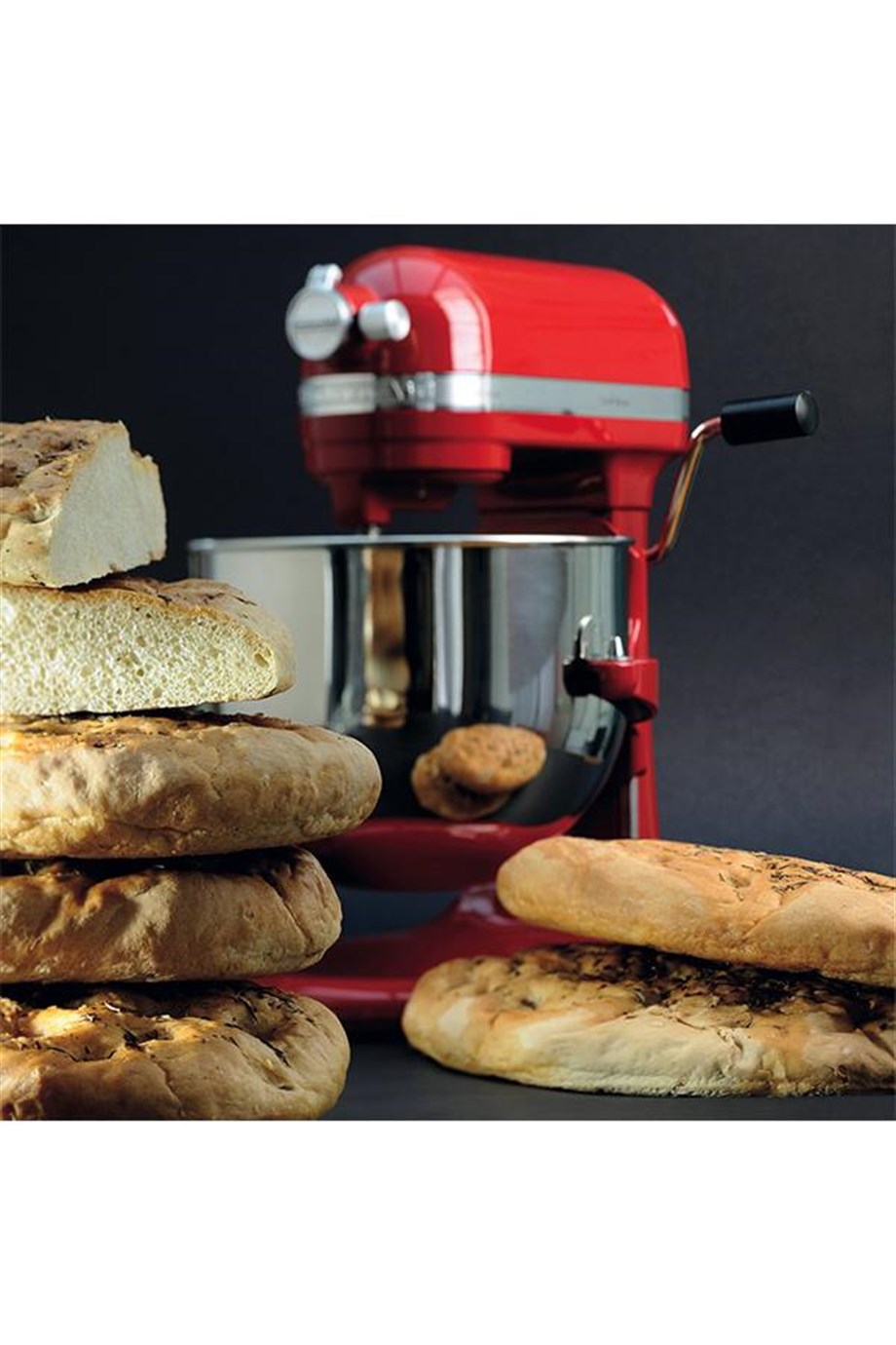 Kitchenaid 5Ksm7580Xeer Artisan 6.9 Lt Mutfak Şefi - Empire Red