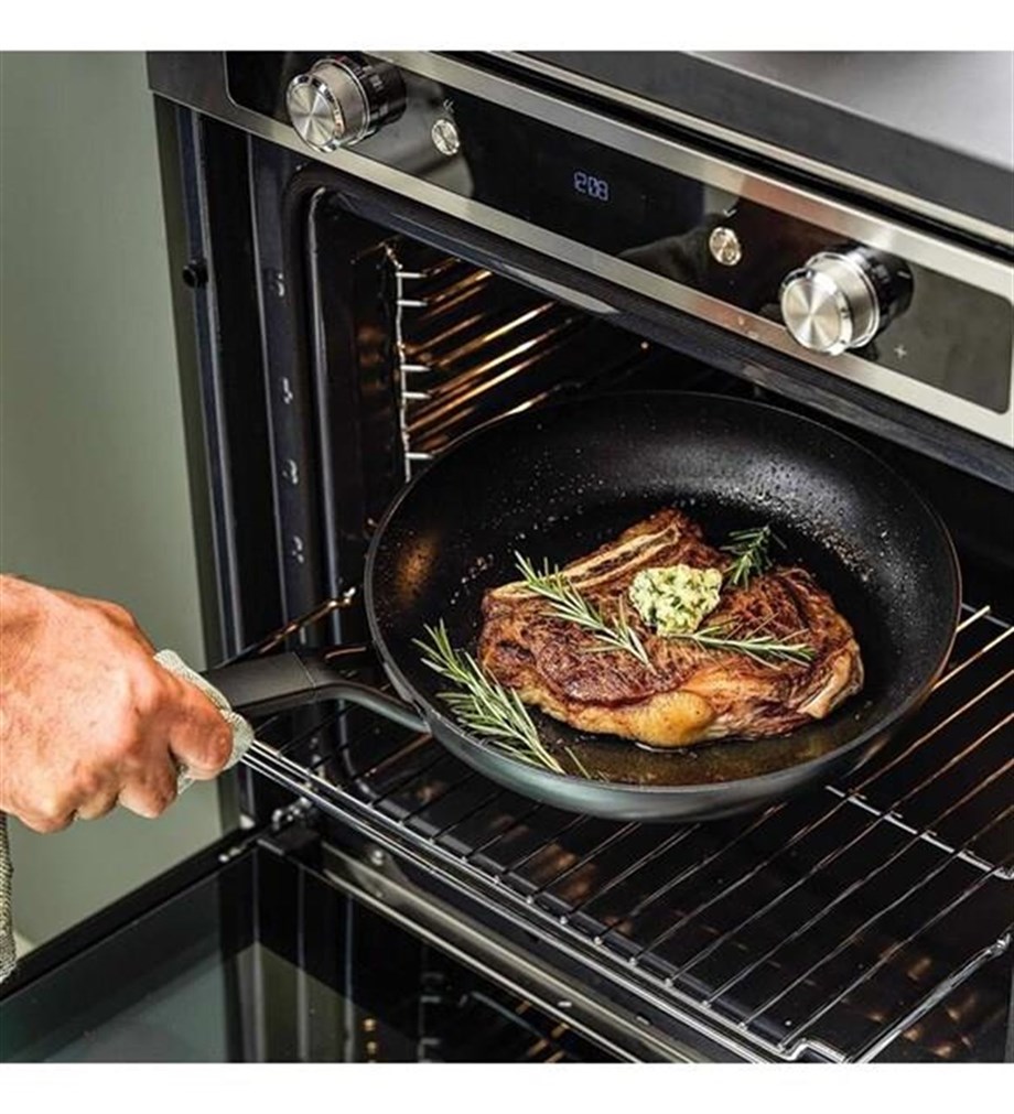 KitchenAid CC003242-001 Classic Alüminyum Wok Tavası - 28 Cm.