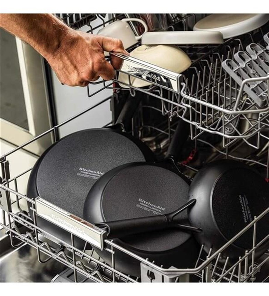 KitchenAid CC003242-001 Classic Alüminyum Wok Tavası - 28 Cm.