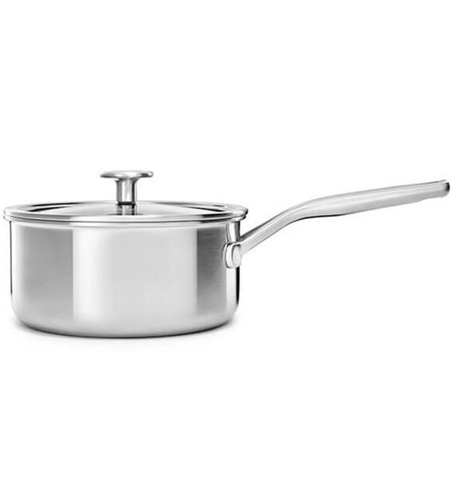 KitchenAid CC003251-001 3-Kat Paslanmaz Çelik Kapaklı Pişirme Tavası - 24 Cm.