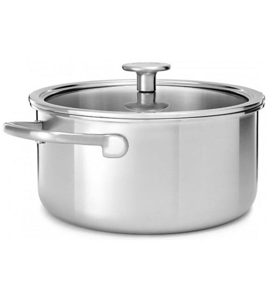 KitchenAid CC003259-001 3-Kat Paslanmaz Çelik Tencere - 20 Cm.