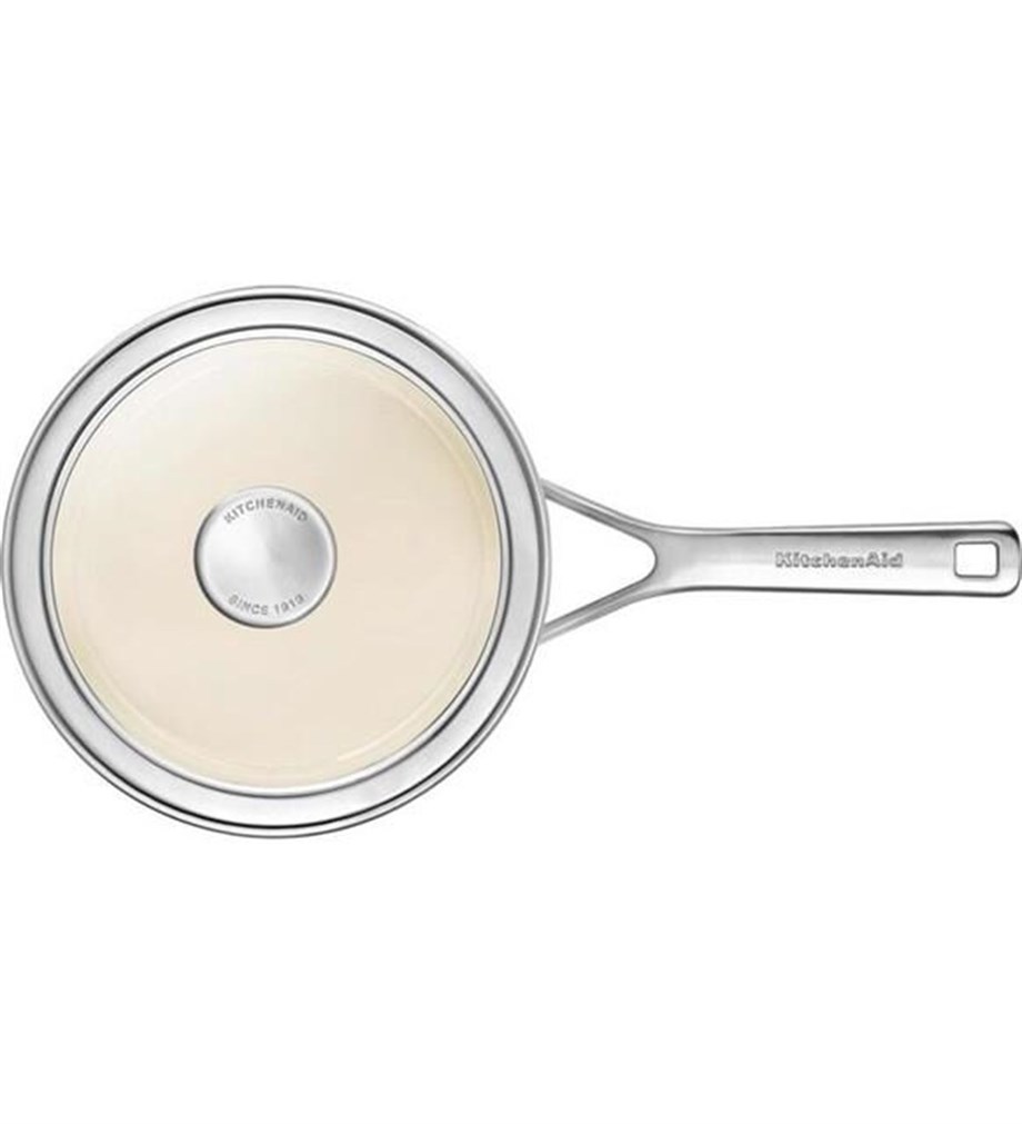 KitchenAid CC003264-001 Artisan Çelik Sos Tenceresi Empire Red - 18 Cm | 2 L