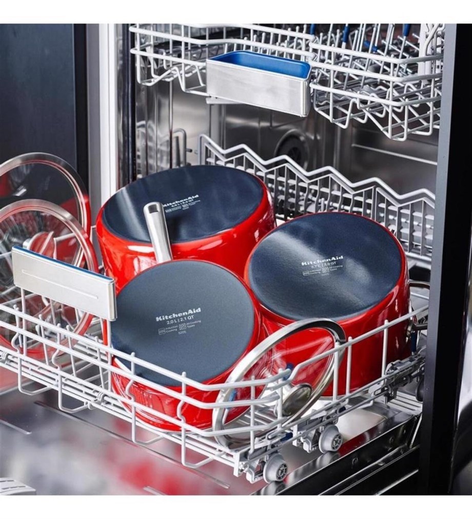 KitchenAid CC003264-001 Artisan Çelik Sos Tenceresi Empire Red - 18 Cm | 2 L