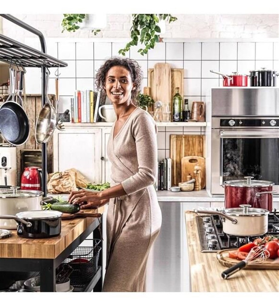 KitchenAid CC003285-001 Artisan Çelik Sos Tenceresi Onyx Black - 16 Cm | 1,3 L