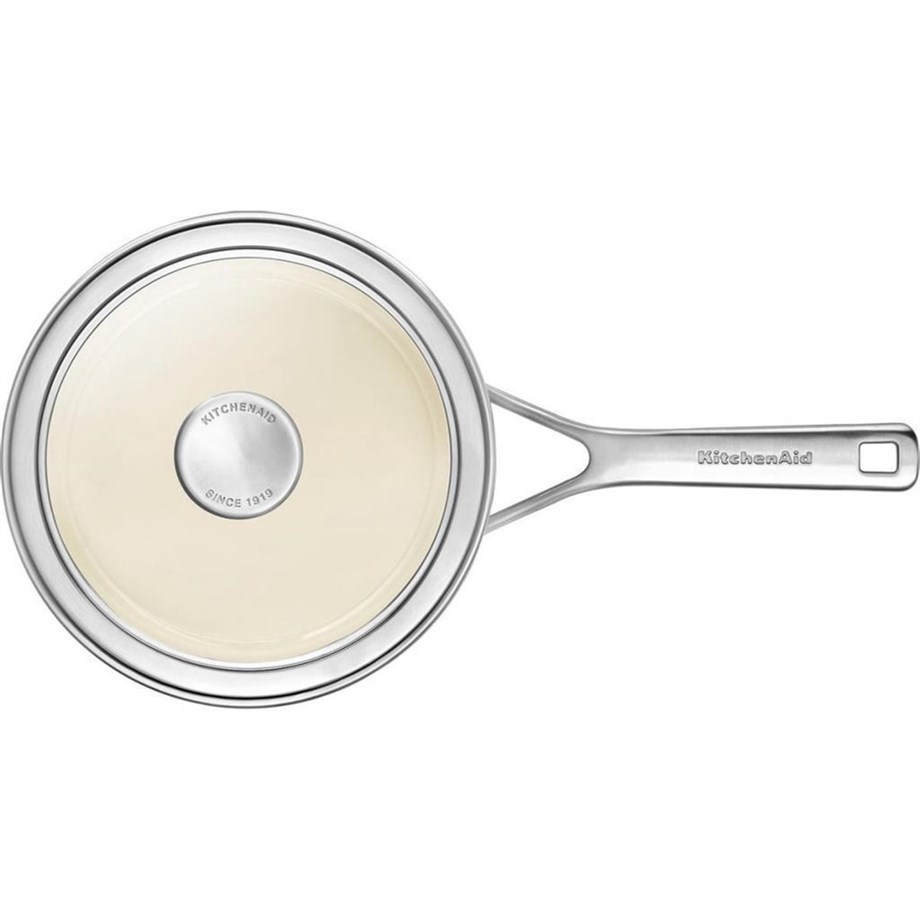 KitchenAid CC003287-001 Artisan Çelik Sos Tenceresi Empire Red - 16 Cm | 1,3 L