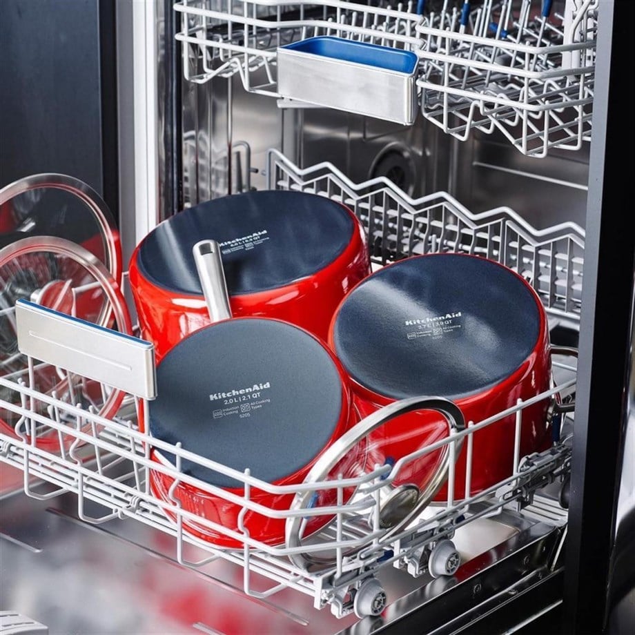 KitchenAid CC003287-001 Artisan Çelik Sos Tenceresi Empire Red - 16 Cm | 1,3 L