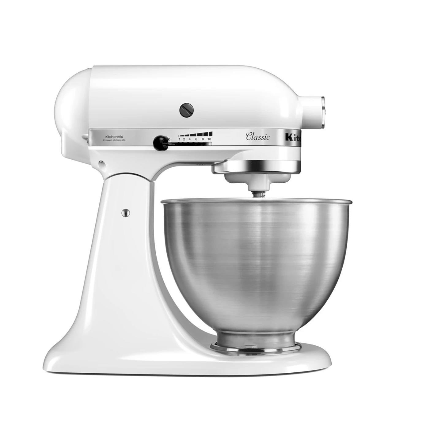 KitchenAid Classic 4,3 L Stand Mikser 5K45SS White-EWH