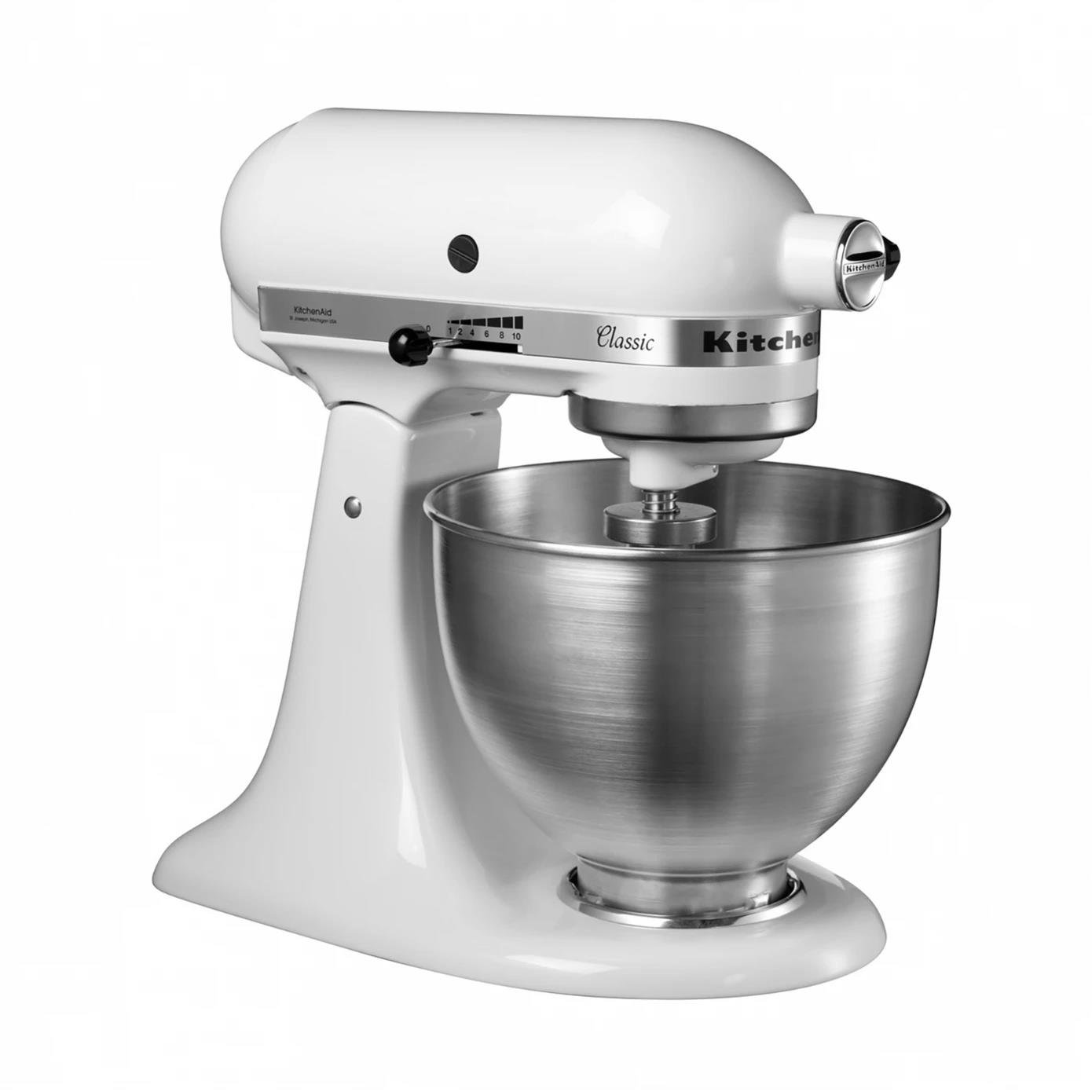 KitchenAid Classic 4,3 L Stand Mikser 5K45SS White-EWH