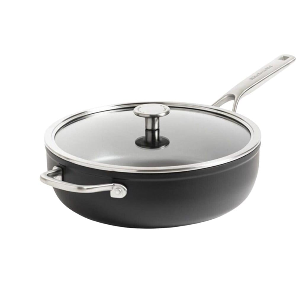 KitchenAid Hard Anodize Kısa Tencere 28cm -3585
