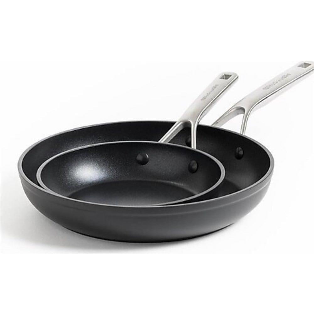 KitchenAid Hard Anodize Tava Seti 20 + 28cm -3586
