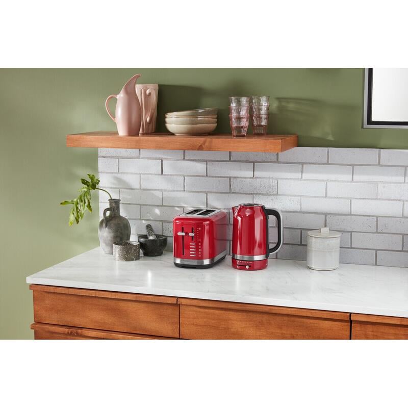 KitchenAid Metal 2 Dilim Ekmek Kızartma Makinesi 5KMT2109 Empire Red-EER