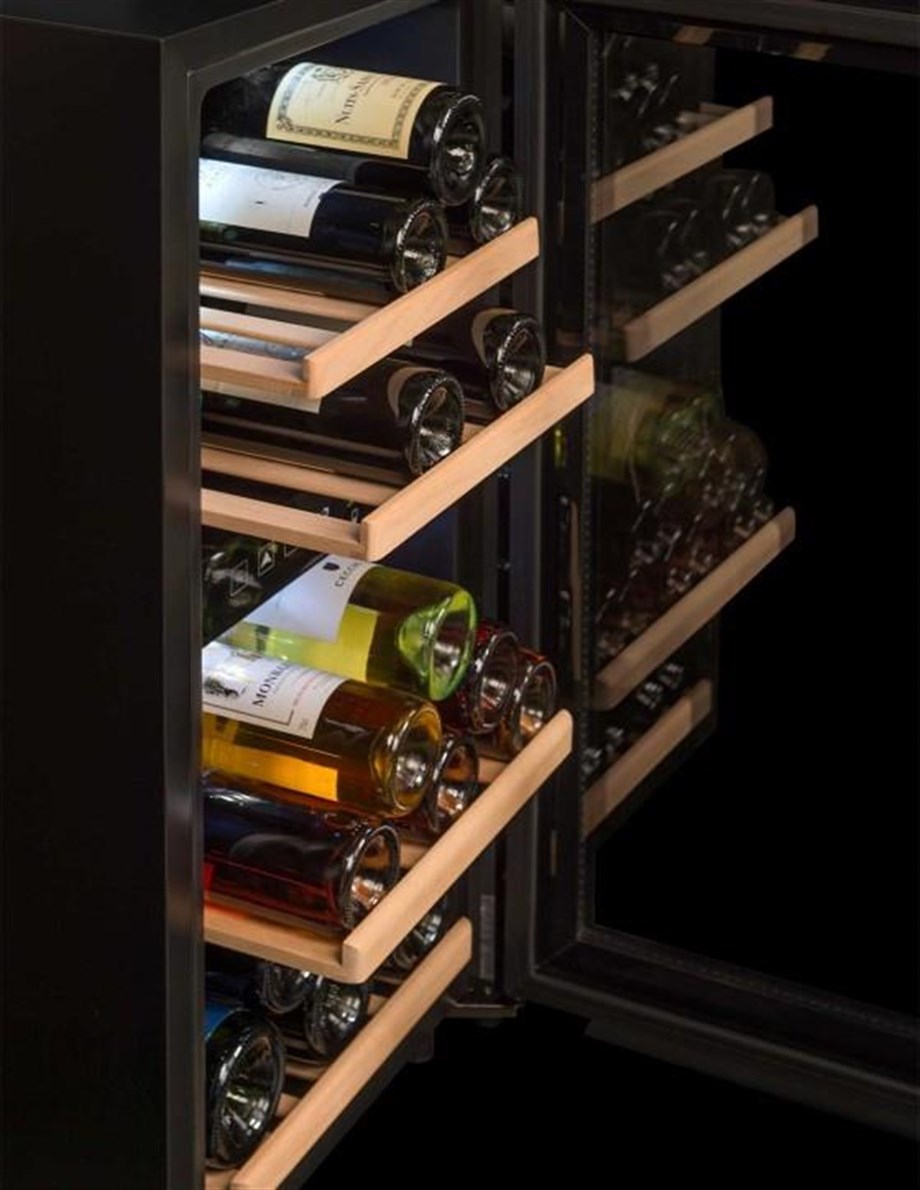 La Sommeliere SLS34DZ Çift Isılı 33 Şişe Kapasiteli Şarap Soğutucu Dolap