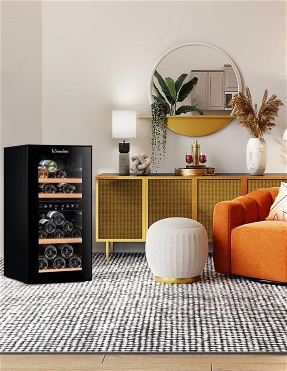 La Sommeliere SLS34DZ Çift Isılı 33 Şişe Kapasiteli Şarap Soğutucu Dolap