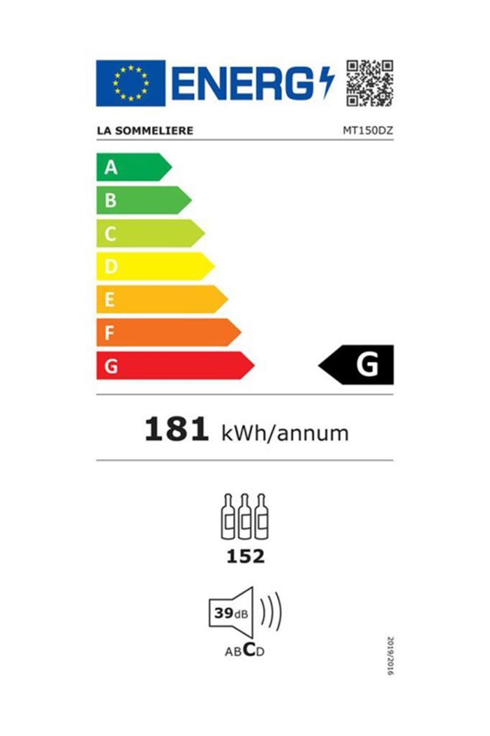 La Sommeliere Solo Şarap Dolabı MT150DZ