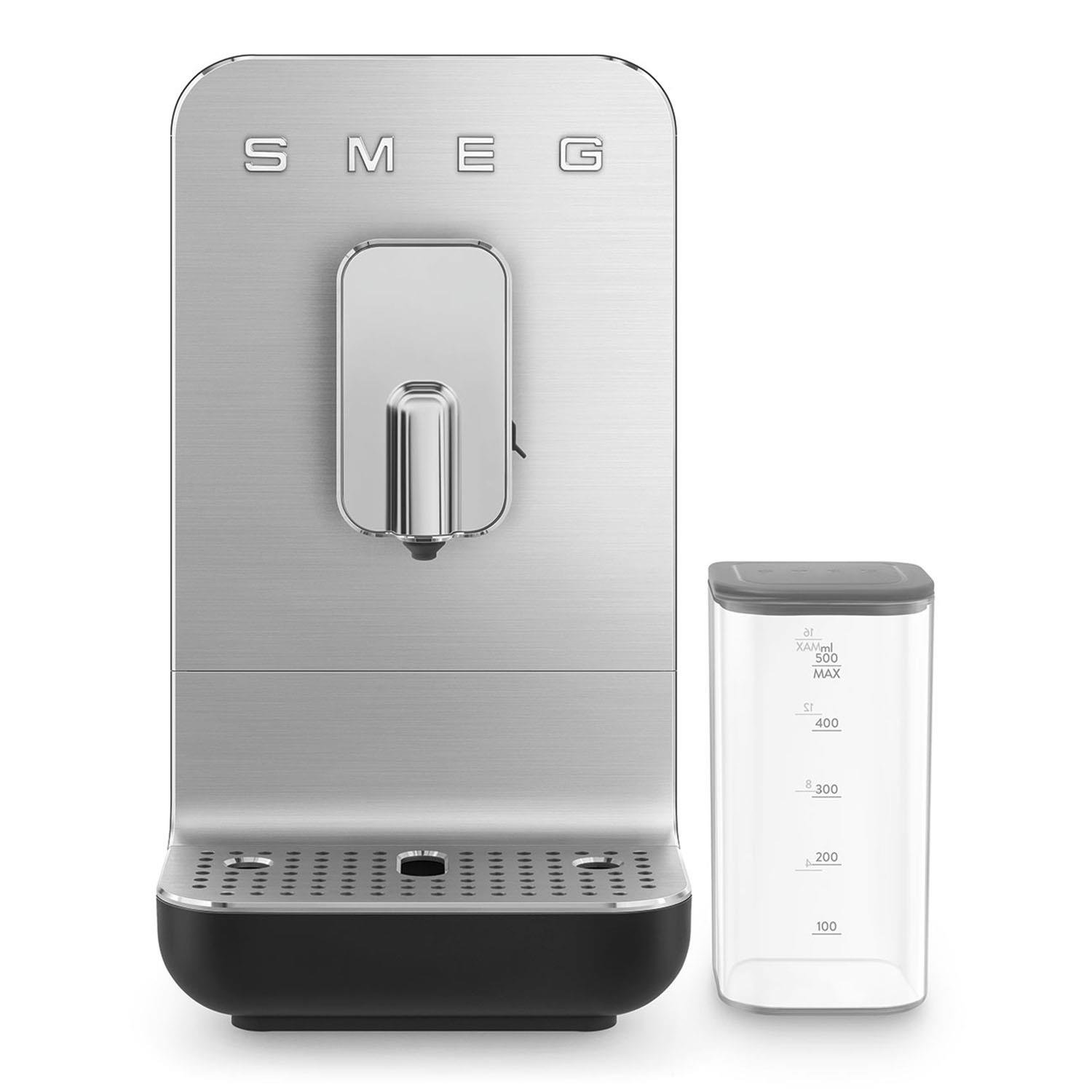 SMEG 50's Style BCC13 Espresso Otomatik Kahve Makinesi Mat Siyah