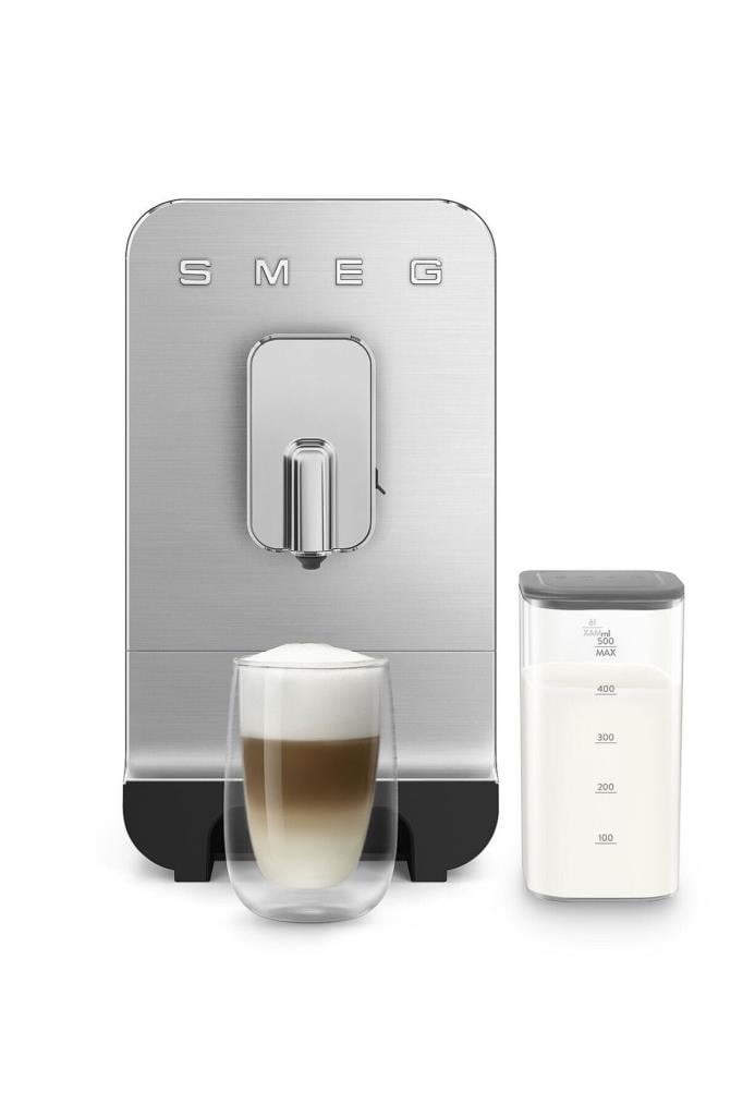 SMEG 50's Style BCC13 Espresso Otomatik Kahve Makinesi Mat Siyah