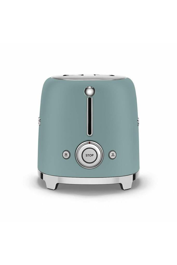 SMEG 50'S Style Mat Zümrüt Yeşil Ekmek Kızartma Makinesi Special Edition