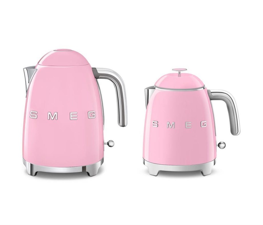 SMEG 50'S Style Pembe Mini Kettle KLF05PKEU