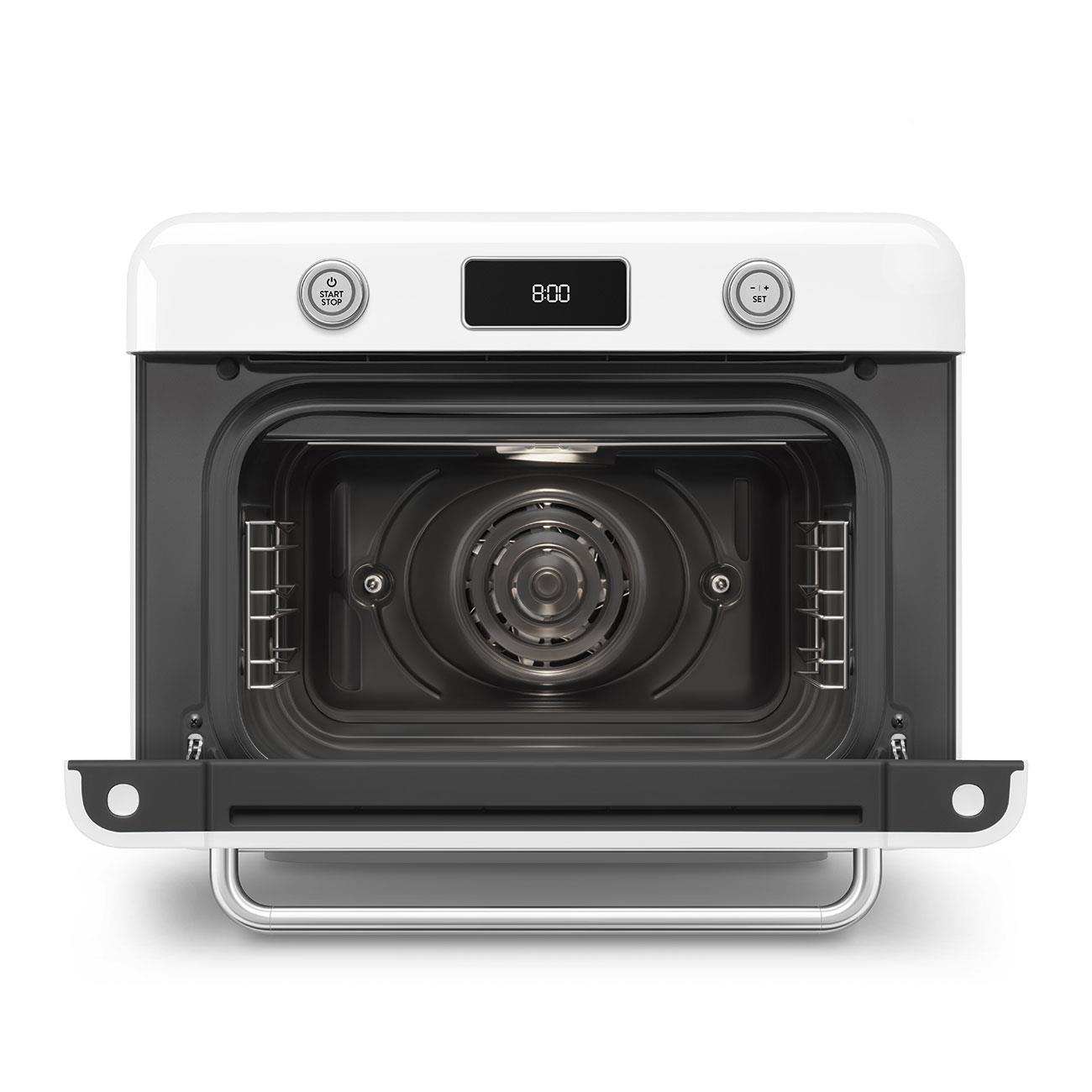 SMEG 50's Style Retro Beyaz Buharlı Fırın COF01WHEU