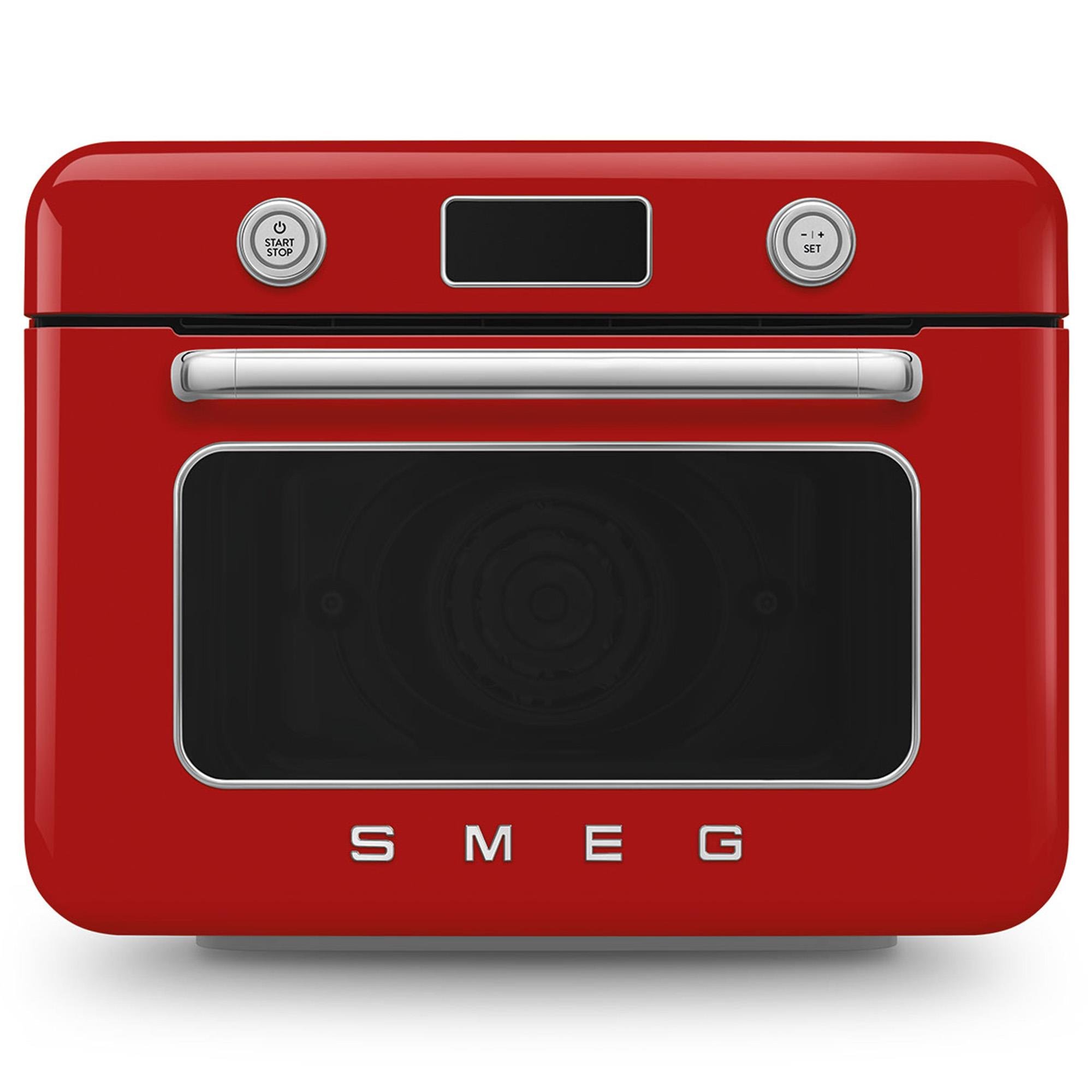 SMEG 50's Style Retro Kırmızı Buharlı Fırın COF01RDEU