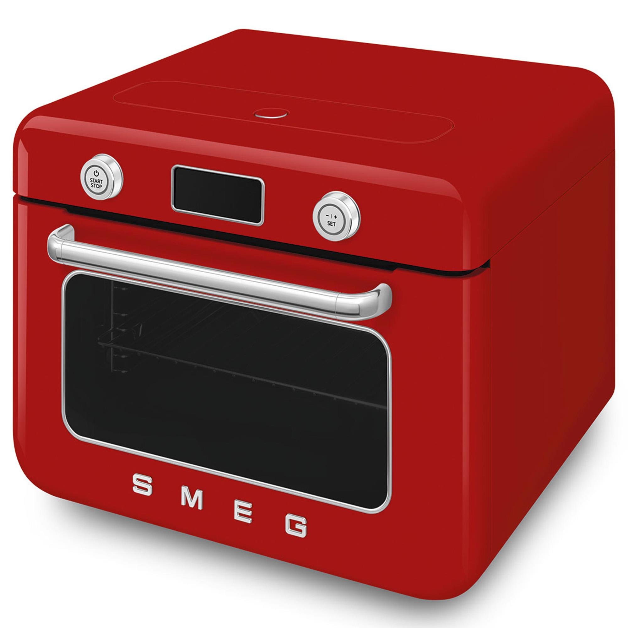 SMEG 50's Style Retro Kırmızı Buharlı Fırın COF01RDEU