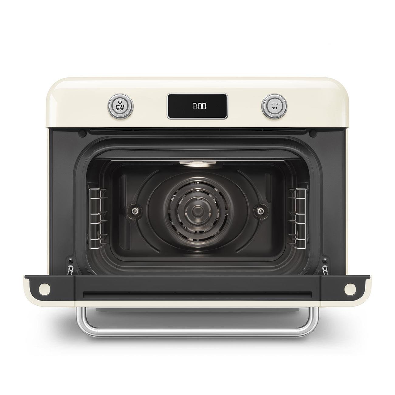 SMEG 50's Style Retro Krem Buharlı Fırın COF01CREU