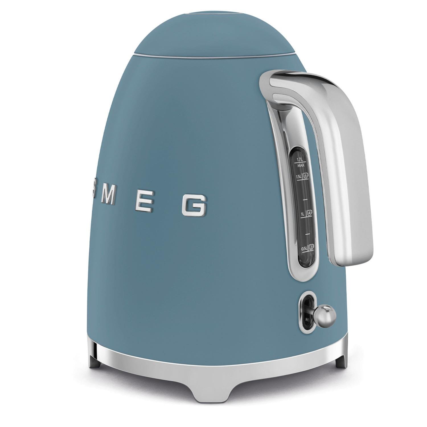 SMEG 50's Style Retro Mat Mavi Kettle KLF03SBMEU