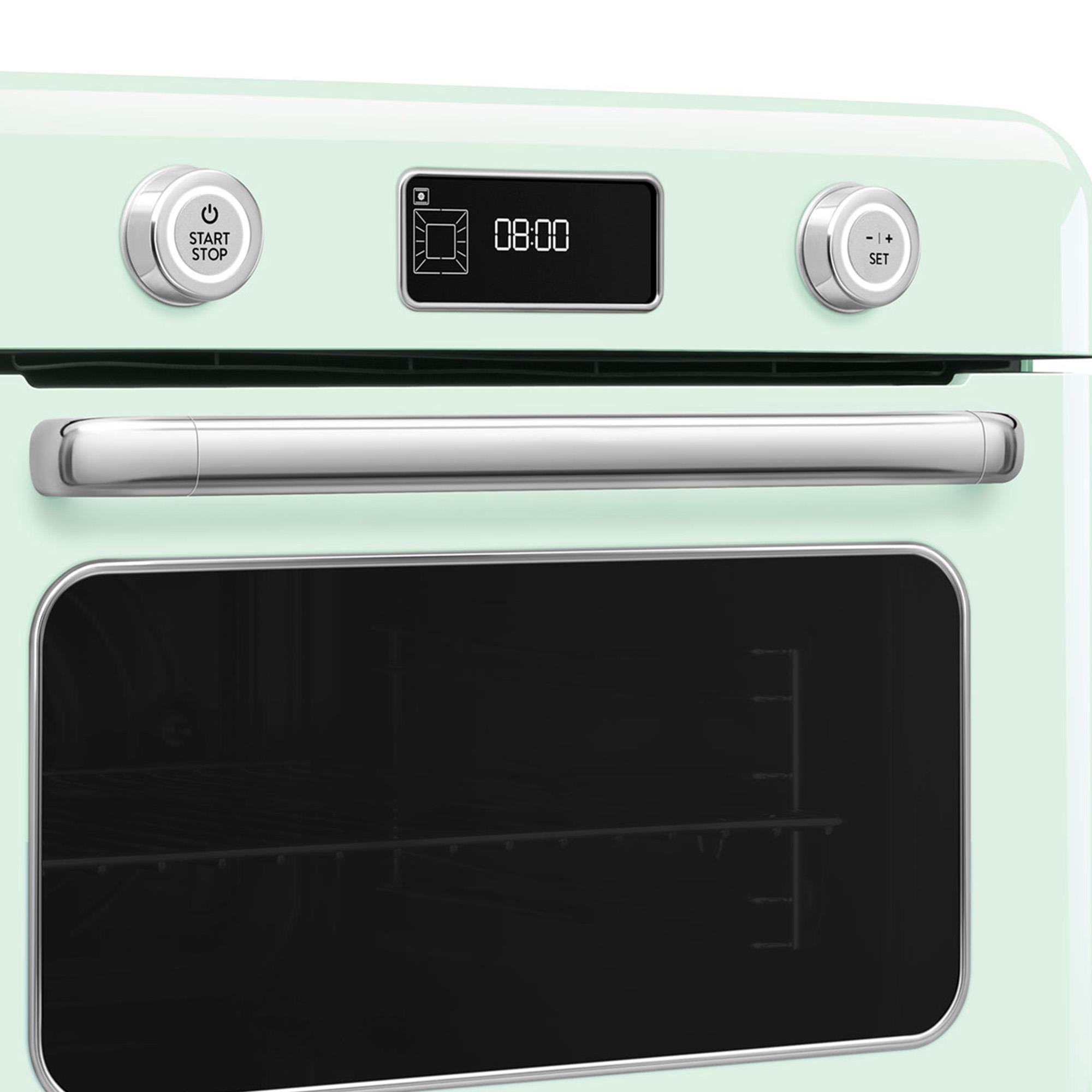 SMEG 50's Style Retro Pastel Yeşil Buharlı Fırın COF01PGEU