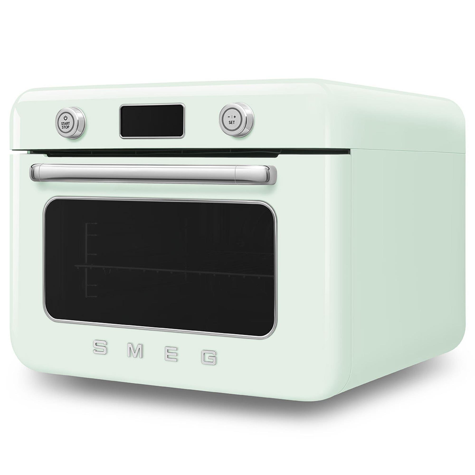 SMEG 50's Style Retro Pastel Yeşil Buharlı Fırın COF01PGEU