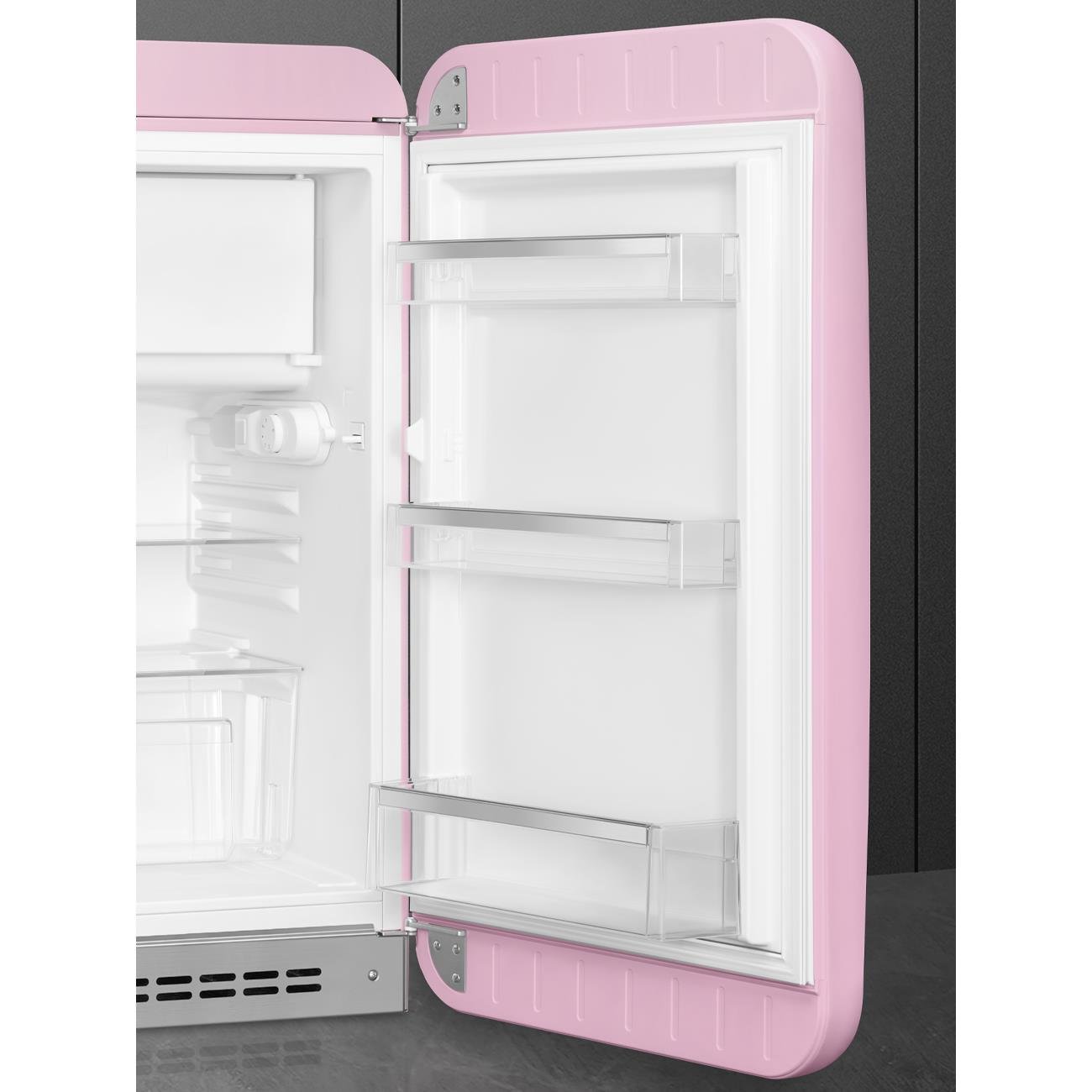 Smeg 50's Style Retro Pembe Mini Buzdolabı FAB10RPK6