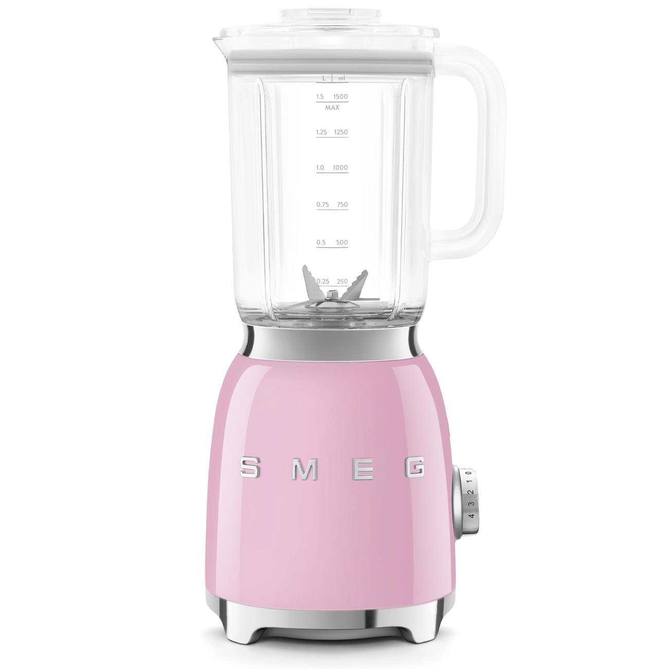 SMEG 50's Style Retro Pembe Smoothie Blender BLF03BLEU