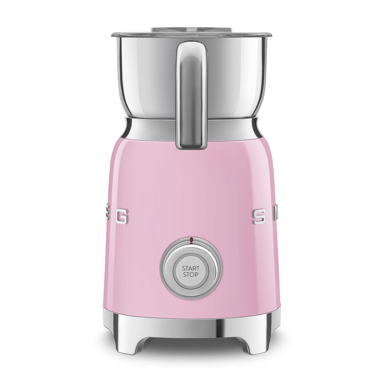 SMEG 50's Style Retro Pembe Süt Köpürtme Makinesi MFF11PKEU