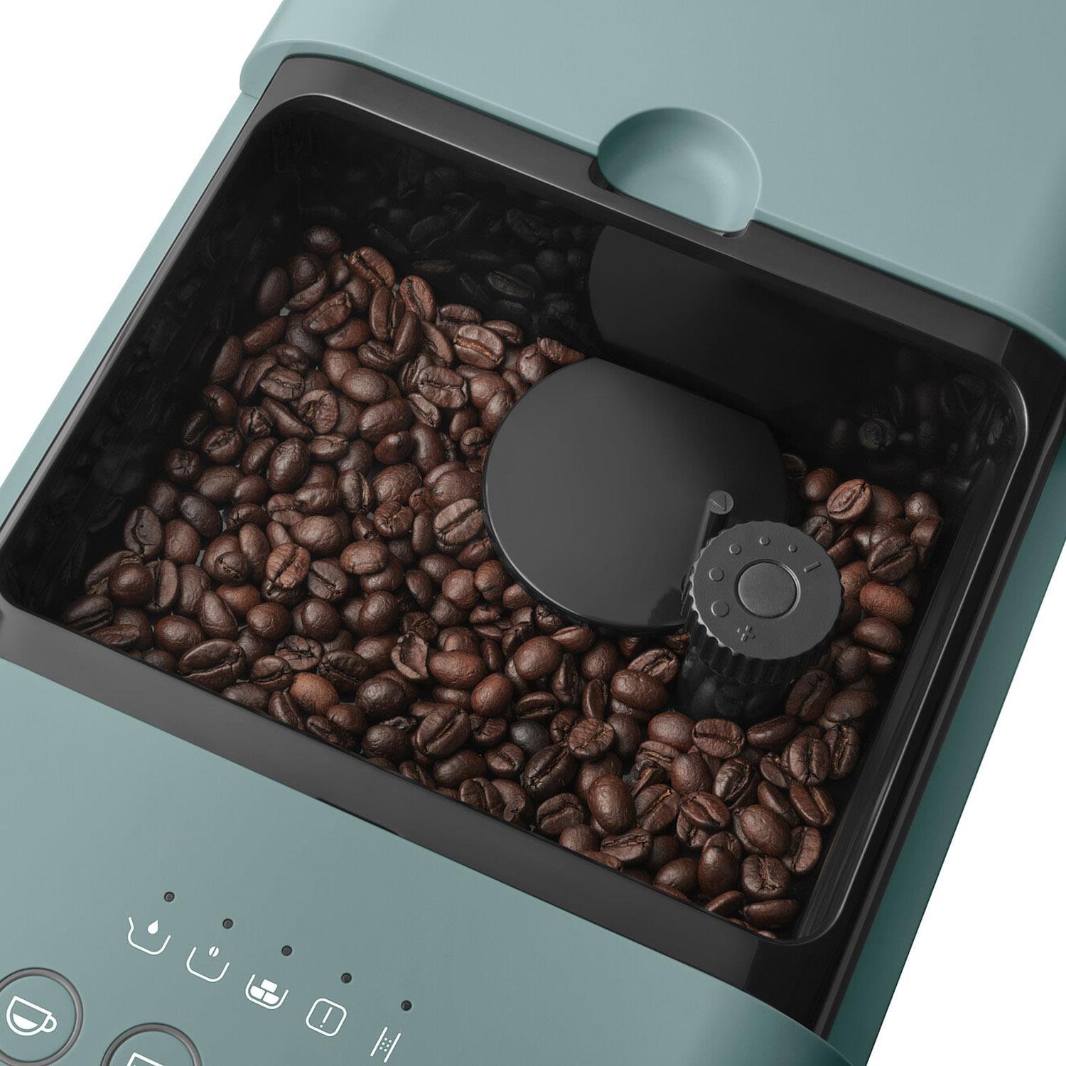 SMEG 50's Style Tam Otomatik Yeşil Kahve Makinesi BCC02EGMEU