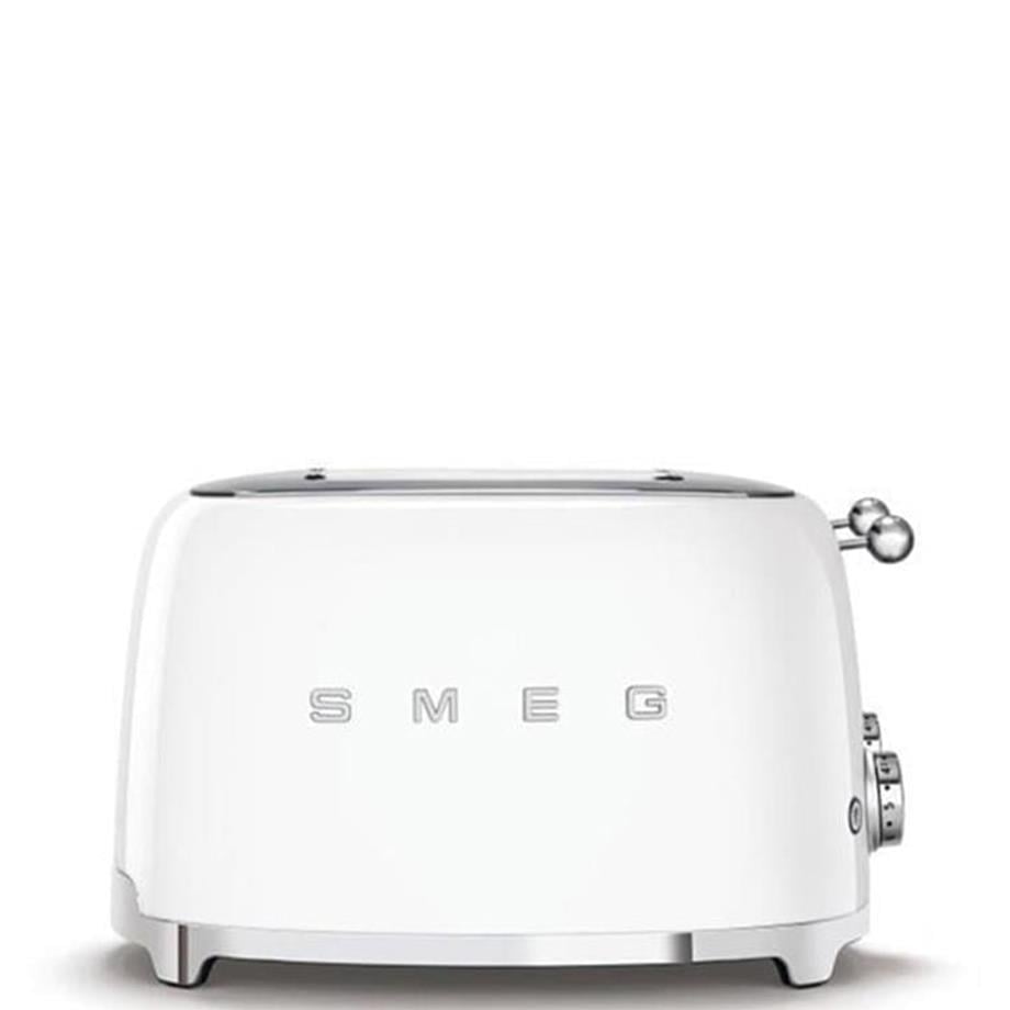 SMEG Beyaz 4X1 Ekmek Kızartma Makinesi TSF03WHEU
