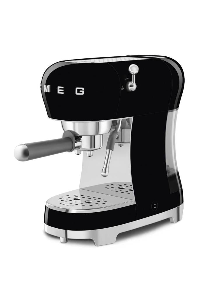 SMEG ECF02BLEU Siyah Espresso Kahve Makinesi