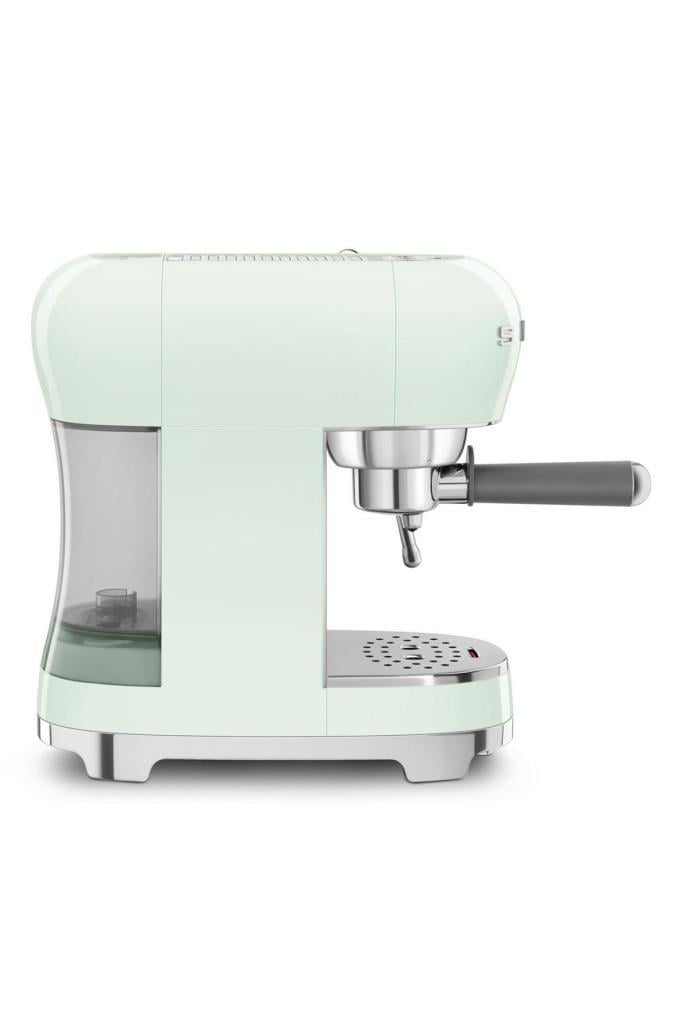 SMEG ECF02PGEU Pastel Yeşil Espresso Kahve Makinesi