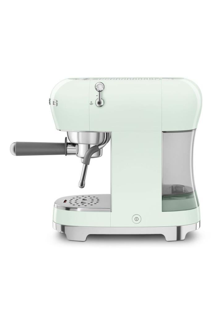 SMEG ECF02PGEU Pastel Yeşil Espresso Kahve Makinesi