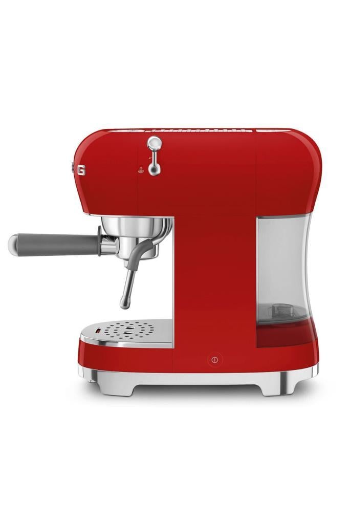 SMEG ECF02RDEU Kırmızı Espresso Kahve Makinesi