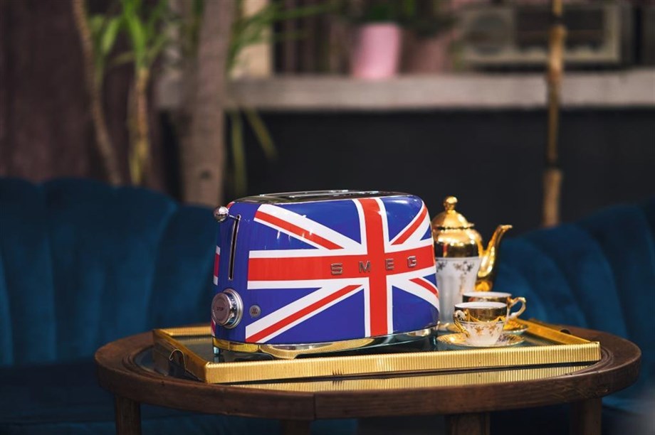 SMEG İngiliz Bayrak 2X1 Ekmek Kızartma Makinesi TSF01UJEU
