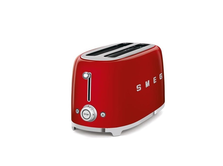 SMEG Kırmızı 2X2 Ekmek Kızartma Makinesi TSF02RDEU