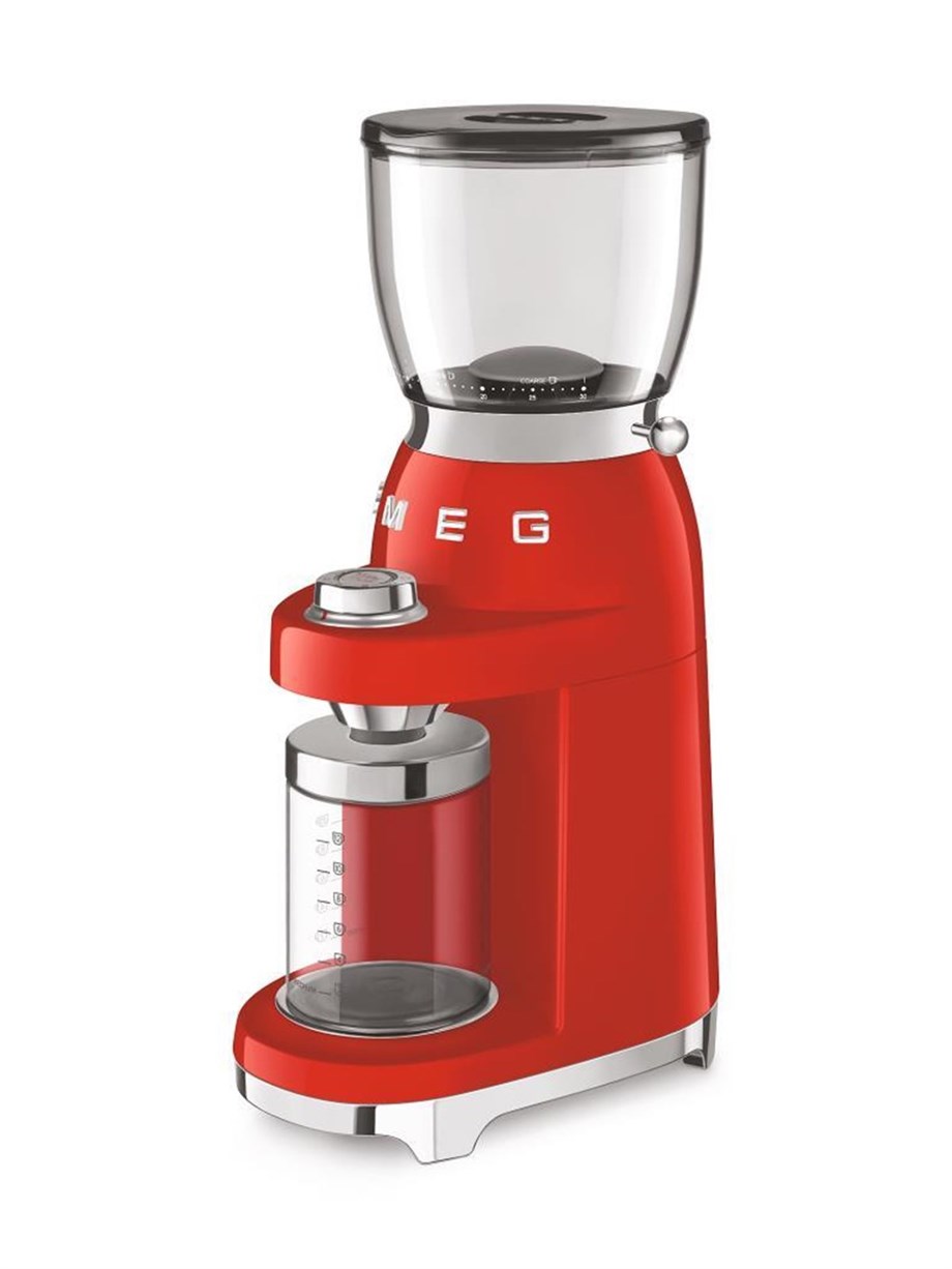 SMEG Kırmızı Kahve Öğütme Makinası CGF01RDEU