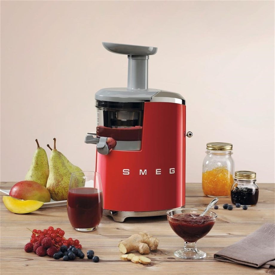 SMEG Kırmızı Meyve/Sebze Presi SJF01RDEU