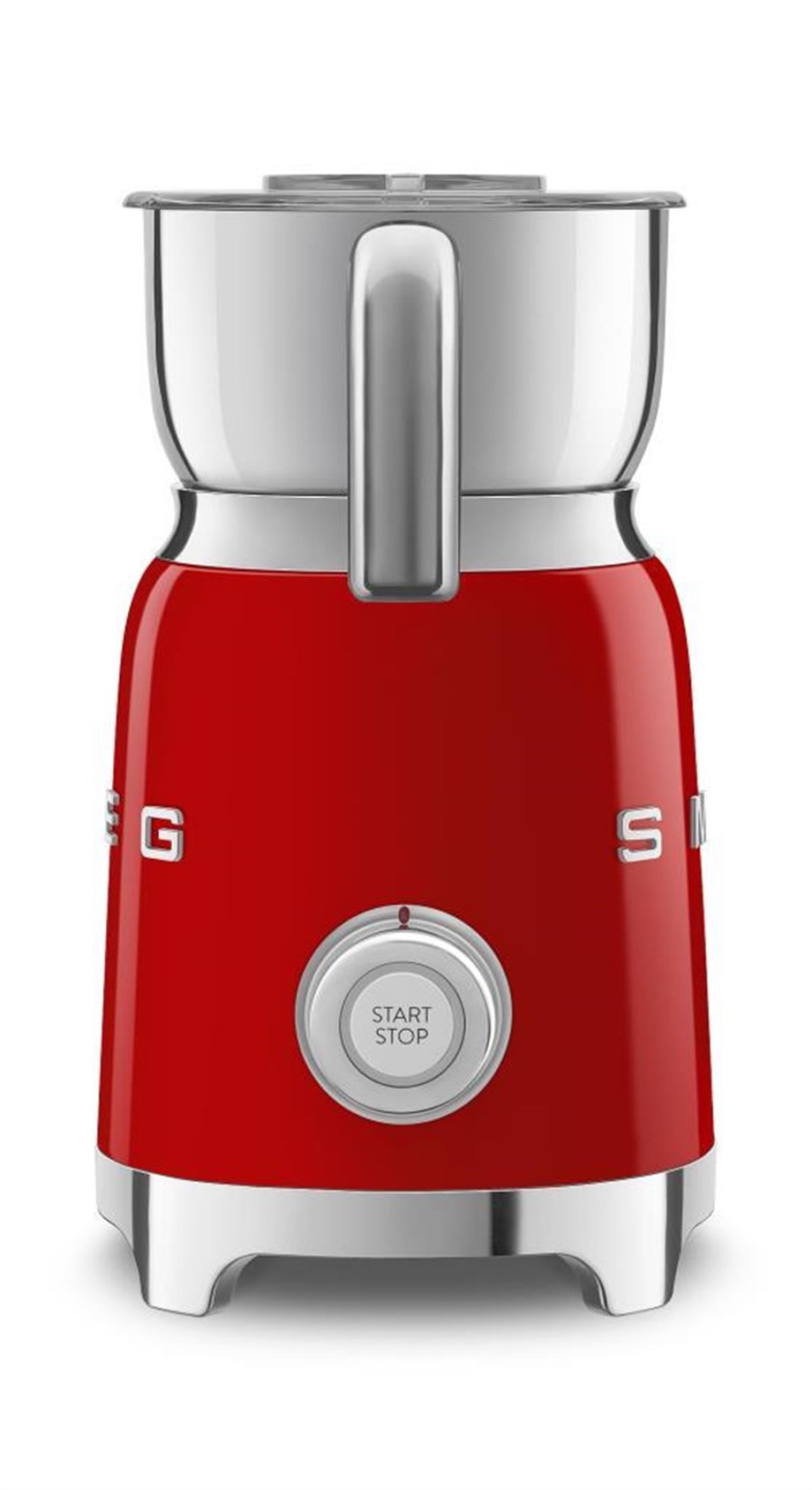 SMEG Kırmızı Süt Köpürtme Makinası MFF01RDEU