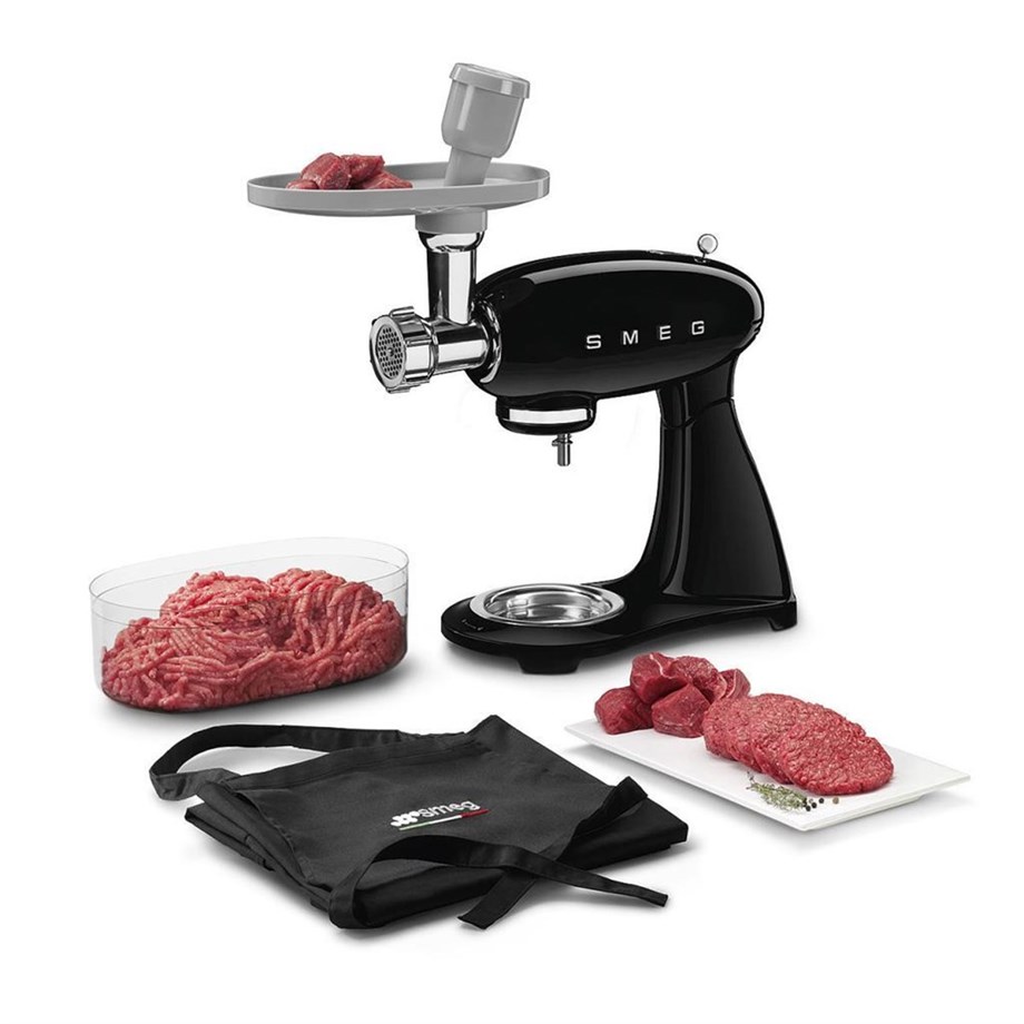 SMEG Komple Siyah Stand Mikser SMF03BLEU