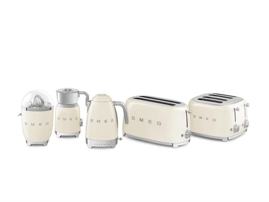 SMEG Krem 2X2 Ekmek Kızartma Makinesi TSF02CREU