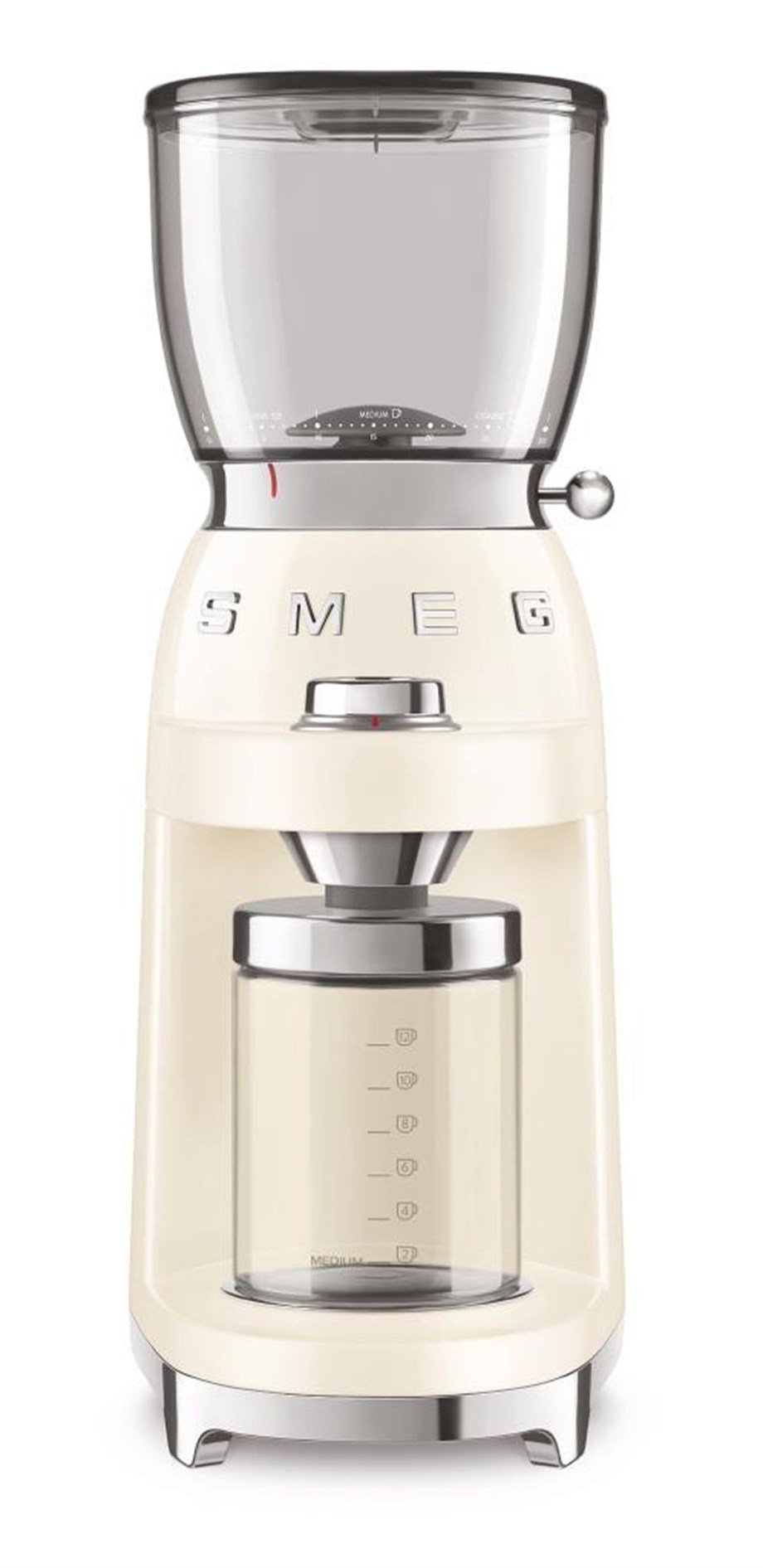 SMEG Krem Kahve Öğütme Makinası CGF01CREU