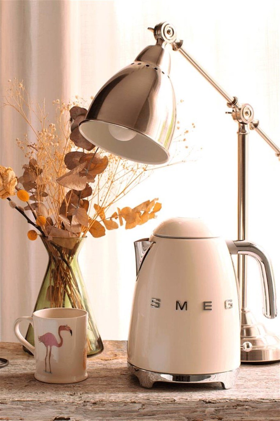 SMEG Krem Kettle KLF03CREU