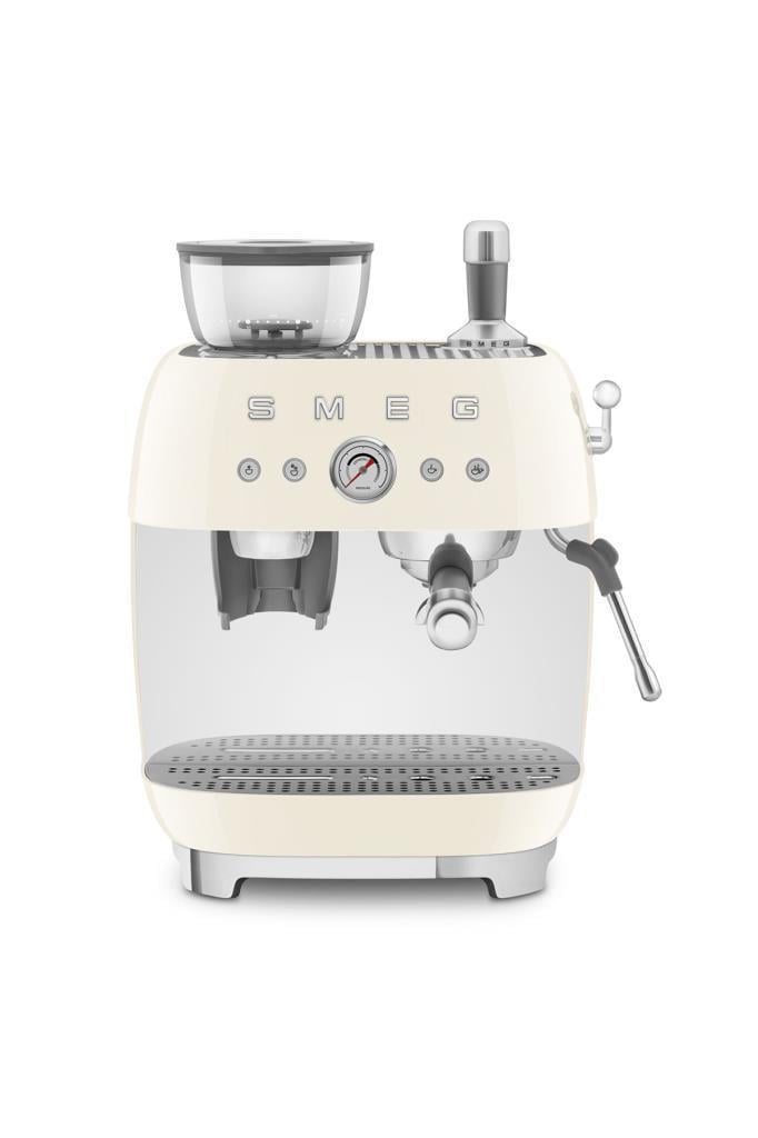 Smeg Krem Öğütücülü Espresso Kahve Makinesi EGF03CREU